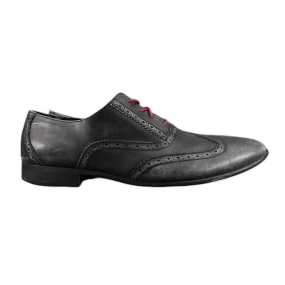 Original Penguin Shoes Mens 13 Oxfords Wingtip Leather Formal Distressed Classic main image 6